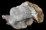 Quartz Crystal Geode Section - Morocco #141776-1